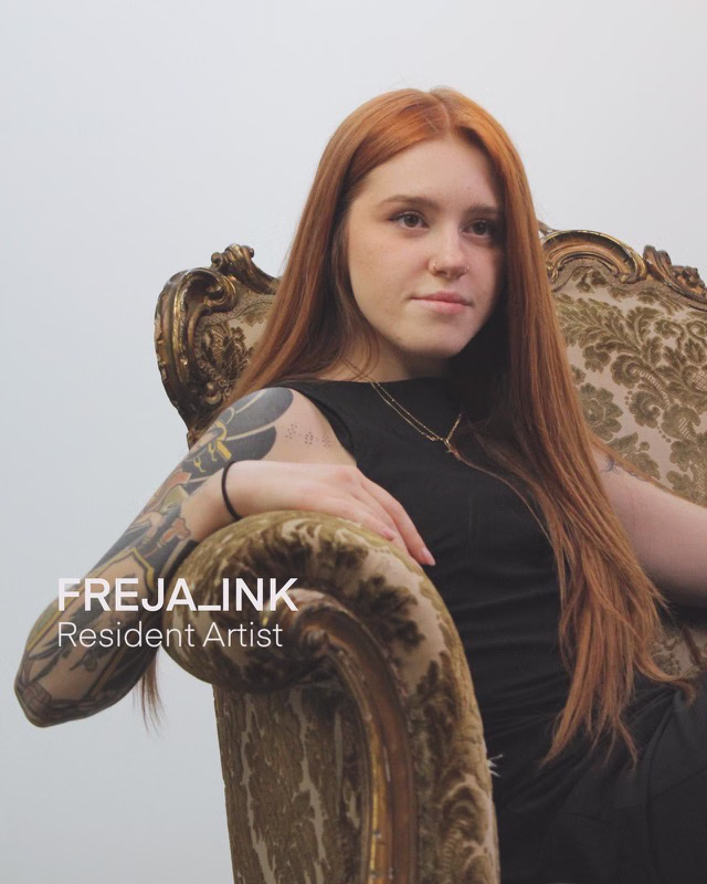 Freja_Ink — Resident Artist, ETRA Tattoo Studio Torino
