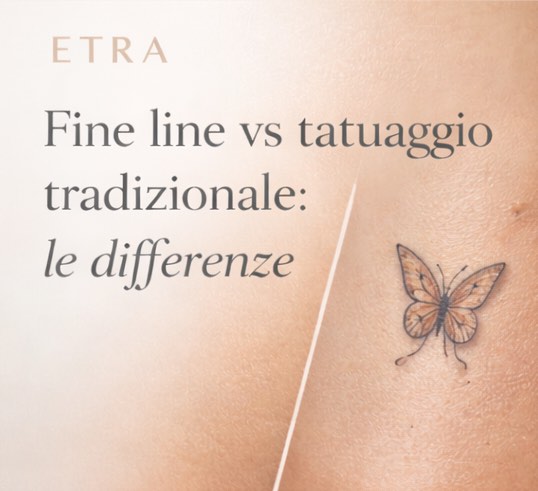Fine line vs tatuaggio tradizionale