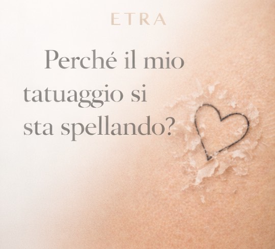 Perché il mio tatuaggio si sta spellando