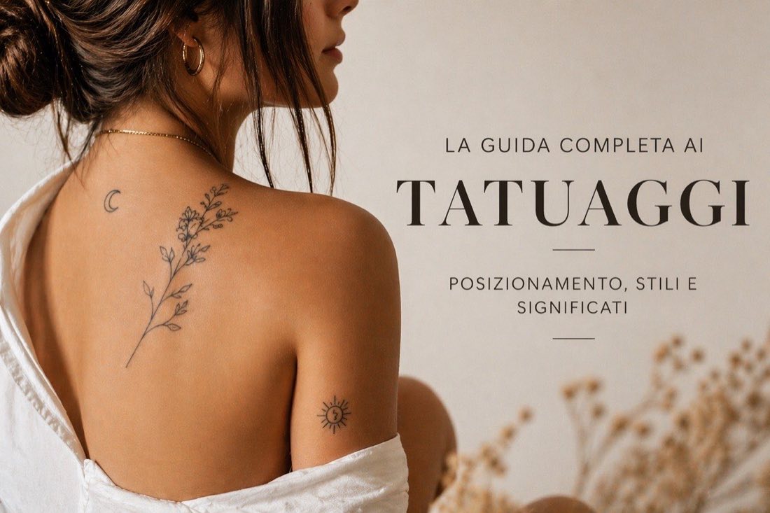 Dove fare il tatuaggio: zone del corpo